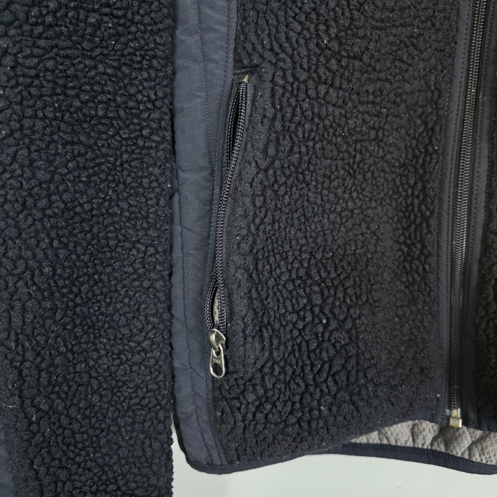 Patagonia Synchilla Fleece Retro-X Deep Pile Jacket Black High 2008 Size S Zip - Picture 6 of 6